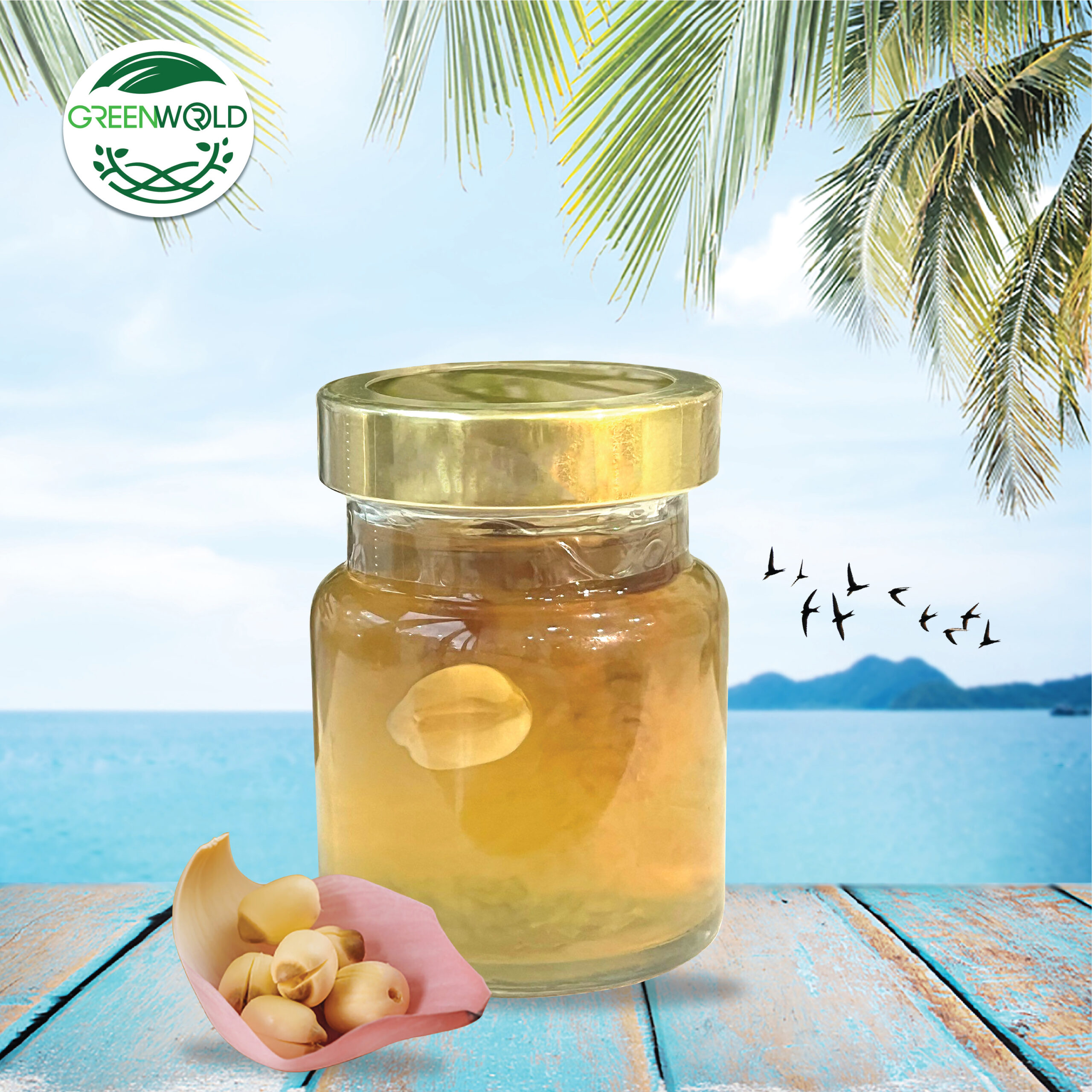 70ml OEM Yến chưng tam vị (kỷ tử, hạt sen, long nhãn)